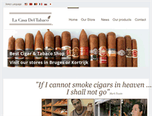 Tablet Screenshot of lacasadeltabaco.com